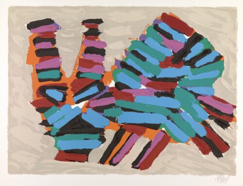Frightened Cat di Karel Appel, Stampa in vendita su Singulart