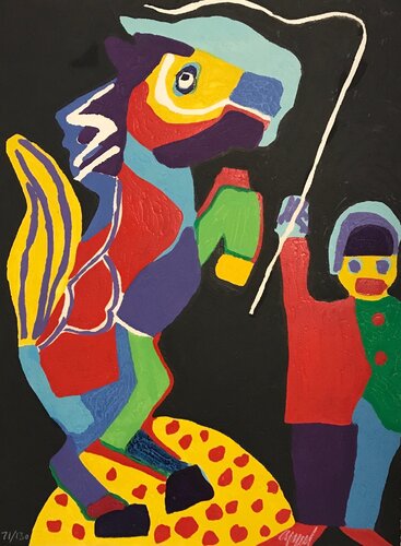Horse and Ring Master di Karel Appel, Stampa in vendita su Singulart