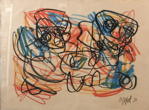 Figures di Karel Appel, Pittura in vendita su Singulart