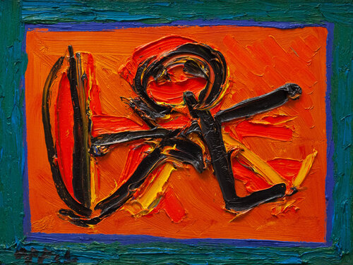 The Archer no. 6 di Karel Appel, Pittura in vendita su Singulart