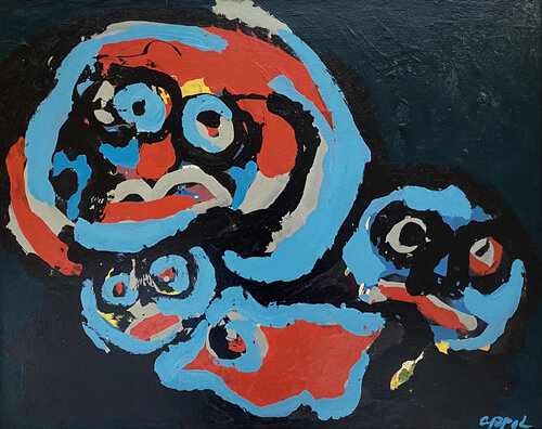 Figure Composition van Karel Appel, Schilderij te koop op Singulart