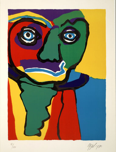 Tenderly (from Personages) van Karel Appel, Afdruk te koop op Singulart