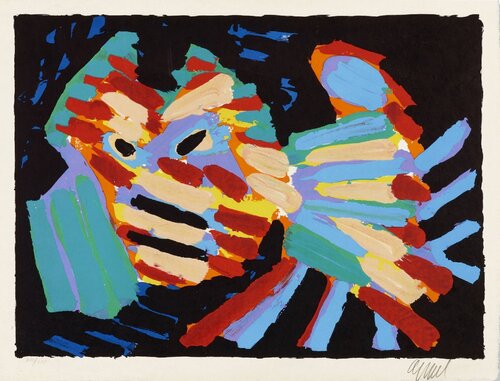 Fighting Cat by Karel Appel, 인쇄 for Sale on Singulart