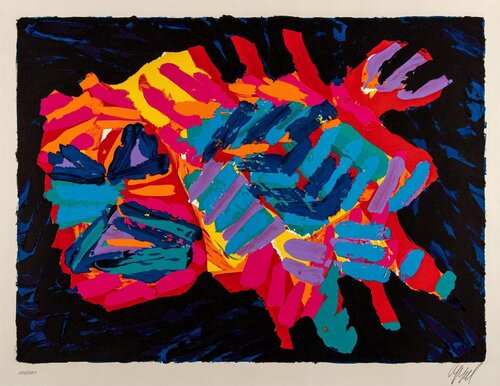 Devil Cat by Karel Appel, Print for Sale on Singulart