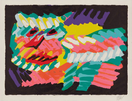 Pink Cat by Karel Appel, 인쇄 for Sale on Singulart
