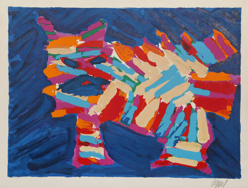 Blue Cat by Karel Appel, 인쇄 for Sale on Singulart