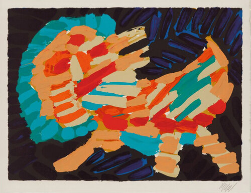 Smiling Cat by Karel Appel, 인쇄 for Sale on Singulart