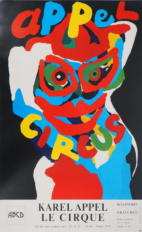 Le cirque Karel Appel