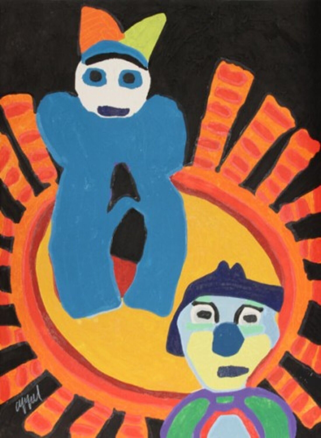 Sun of the incas Karel Appel Druck zu verkaufen