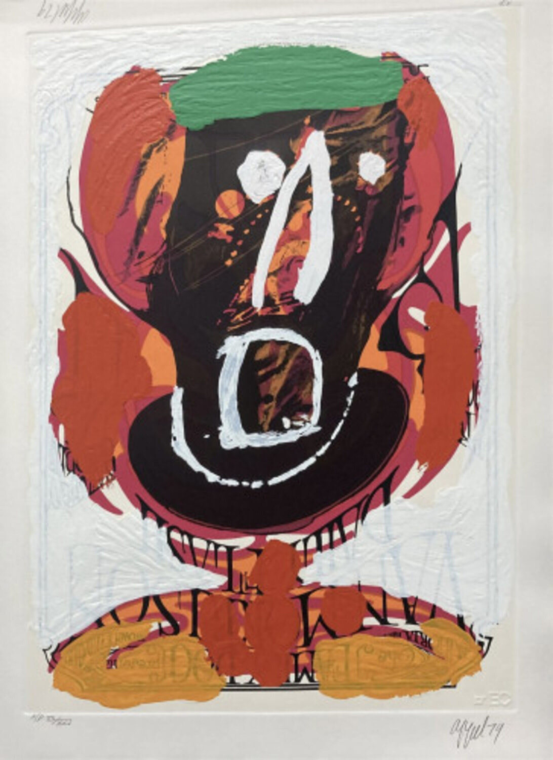 Sound Karel Appel Stampa in vendita