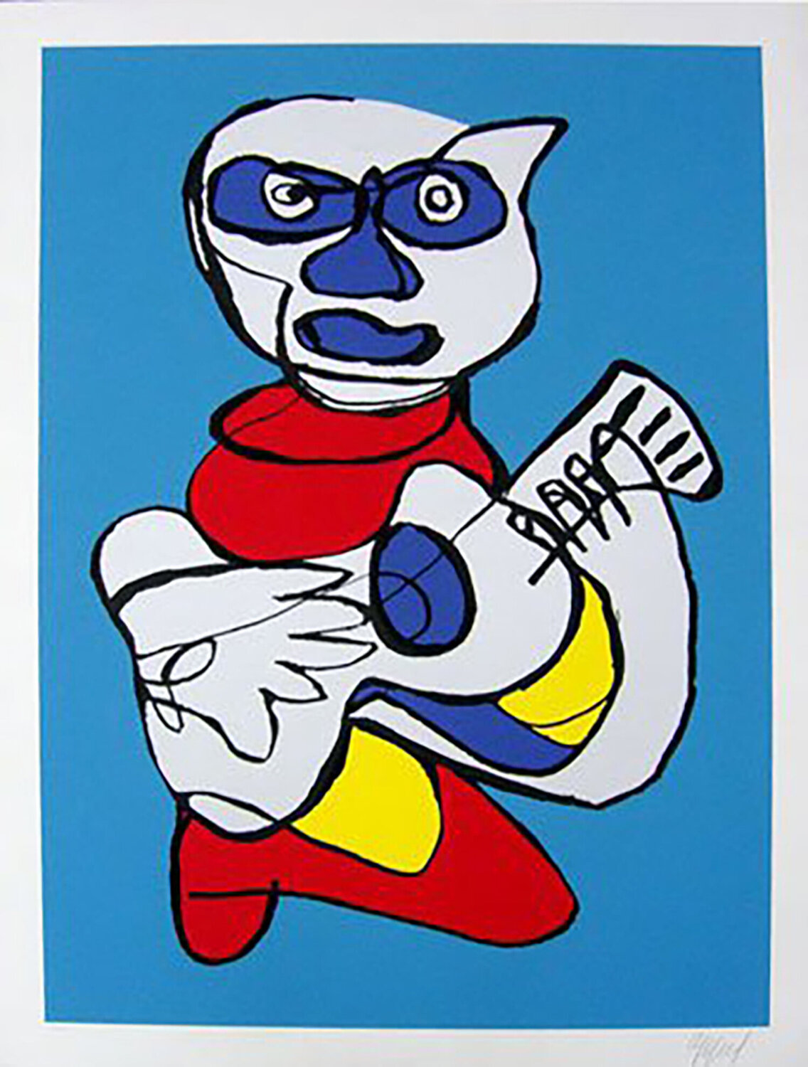 Obra gráfica Karel Appel Stampa in vendita