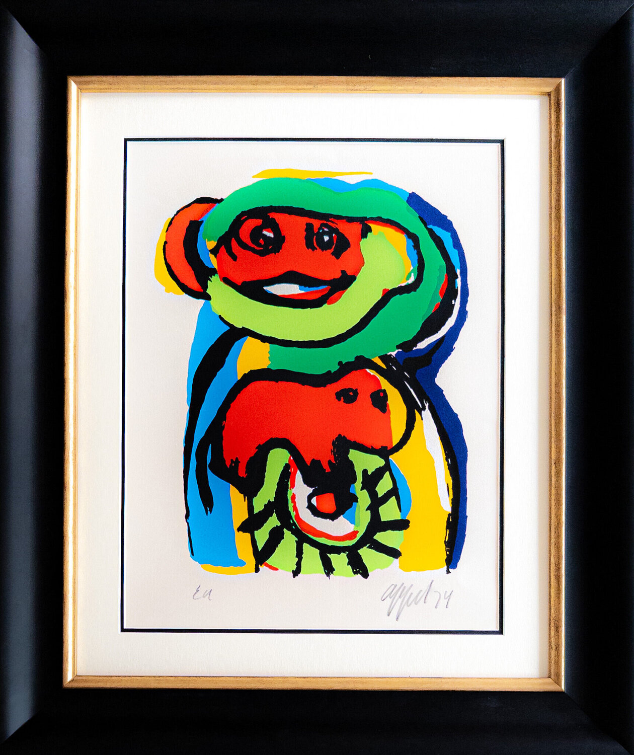 Monkey Karel Appel Édition à vendre