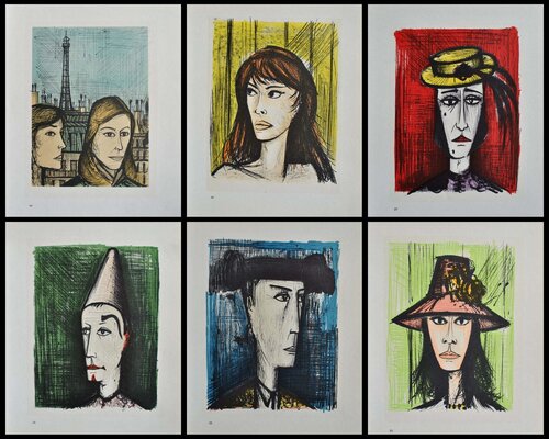 Visages Bernard Buffet