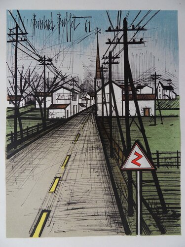 La route by Bernard Buffet, Print for Sale on Singulart