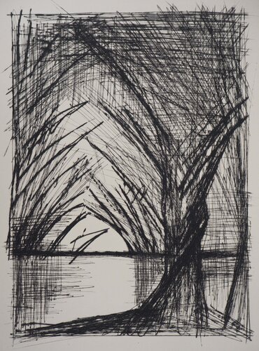 Cathédrale d'arbres van Bernard Buffet, Afdruk te koop op Singulart