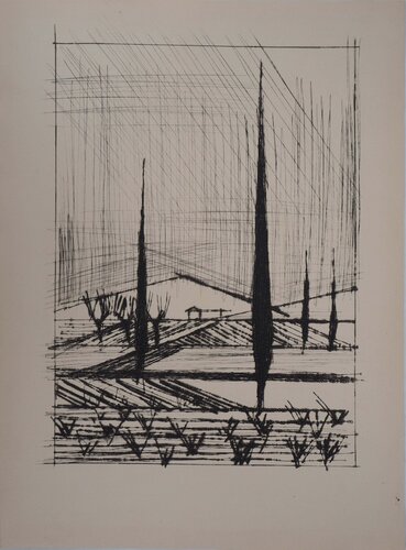 Paysage Italien by Bernard Buffet, Print for Sale on Singulart