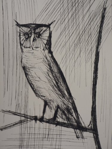 Le Hibou von Bernard Buffet, Druck kaufen auf Singulart