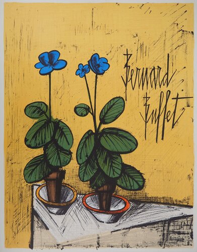 Les Primevères by Bernard Buffet, Print for Sale on Singulart