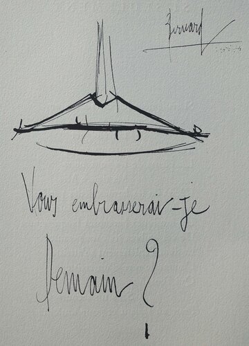 Vous embrasserais-je demain von Bernard Buffet, Druck kaufen auf Singulart