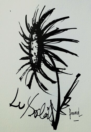 Le Tournesol van Bernard Buffet, Afdruk te koop op Singulart
