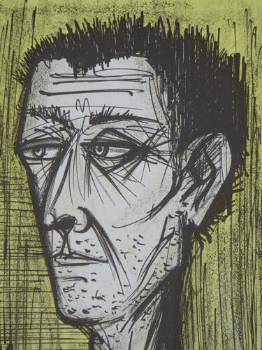 Juve (série Fantomas) van Bernard Buffet, Afdruk te koop op Singulart