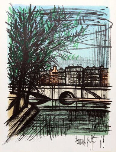 La Seine I van Bernard Buffet, Afdruk te koop op Singulart