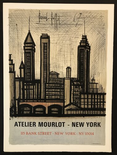 New York (Affiche) di Bernard Buffet, Stampa in vendita su Singulart