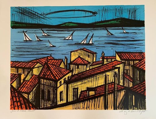 Saint Tropez van Bernard Buffet, Afdruk te koop op Singulart