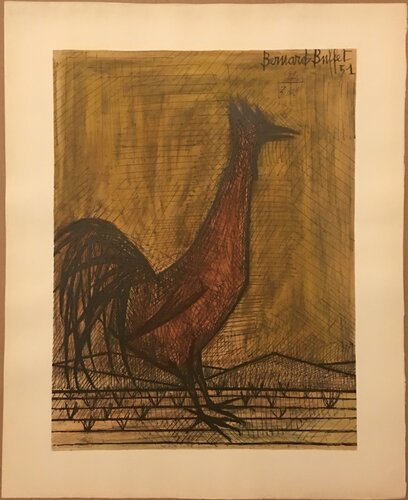 Rooster van Bernard Buffet, Afdruk te koop op Singulart