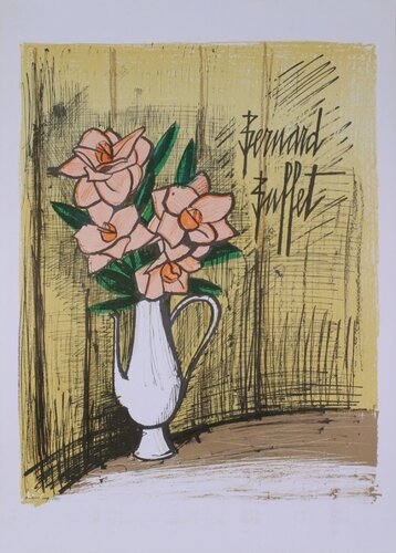 Bouquet De Fleurs van Bernard Buffet, Afdruk te koop op Singulart