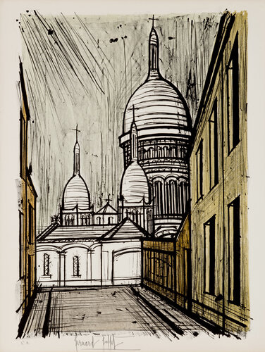Le Sacre-Coeur de  Montmarttre van Bernard Buffet, Afdruk te koop op Singulart