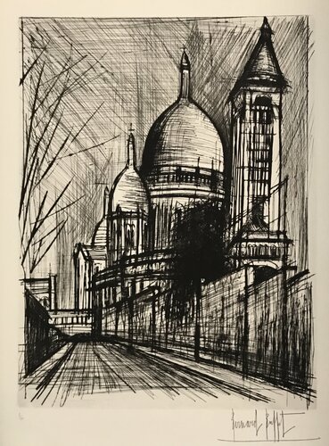 Le Sacre-Coeur de Montmartre van Bernard Buffet, Afdruk te koop op Singulart