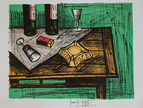 Nature Morte au Cendrier van Bernard Buffet, Afdruk te koop op Singulart