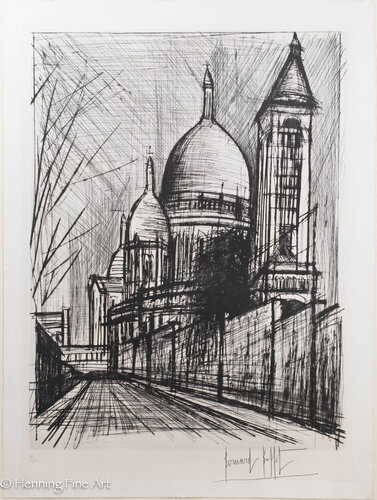 La Sacre Coeur de Montmartre van Bernard Buffet, Afdruk te koop op Singulart