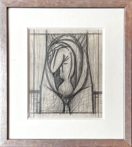 Maldoror, 3e chant (Le Foetus) van Bernard Buffet, Werk op papier te koop op Singulart