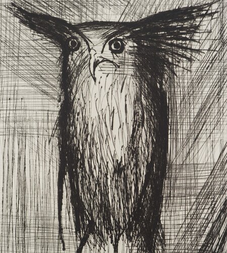 Voyages fantastiques : La chouett by Bernard Buffet, Print for Sale on Singulart