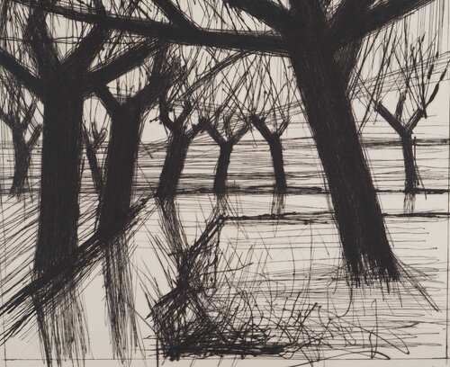 Voyages fantastiques : Chemin verdoyant van Bernard Buffet, Afdruk te koop op Singulart