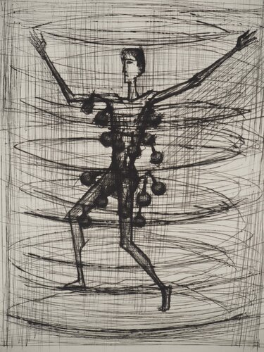 La Machine volante, Gravure originale by Bernard Buffet, Print for Sale on Singulart