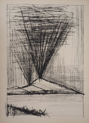 L'éruption du Vésuve, Gravure originale by Bernard Buffet, Print for Sale on Singulart