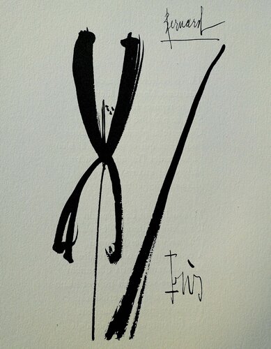 L'Iris van Bernard Buffet, Afdruk te koop op Singulart