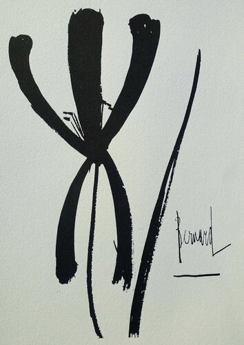 L'Iris van Bernard Buffet, Afdruk te koop op Singulart