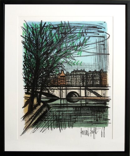 La Seine von Bernard Buffet, Druck kaufen auf Singulart