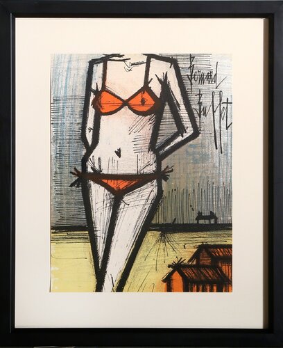 La Plage by Bernard Buffet, Print for Sale on Singulart