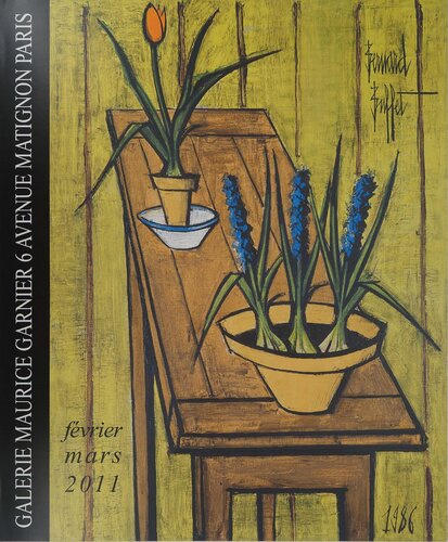 Tulipe et Jacinthes by Bernard Buffet, Print for Sale on Singulart