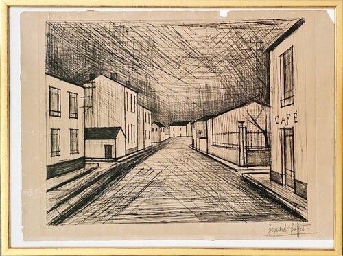 La Rue by Bernard Buffet, Print for Sale on Singulart