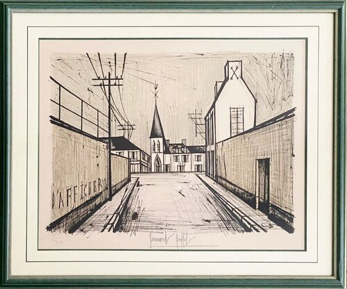 Eglise de Village van Bernard Buffet, Afdruk te koop op Singulart