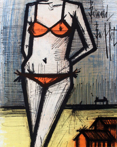 Le Petite Plage by Bernard Buffet, Print for Sale on Singulart