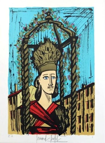 SAINT TROPEZ EN GLOIRE by Bernard Buffet, Print for Sale on Singulart