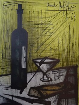 ベルナール・ビュッフェ「Nature morte a la lampe」 ベルナール・ビュッフェ「Nature morte a la lampe」 - メルカリ