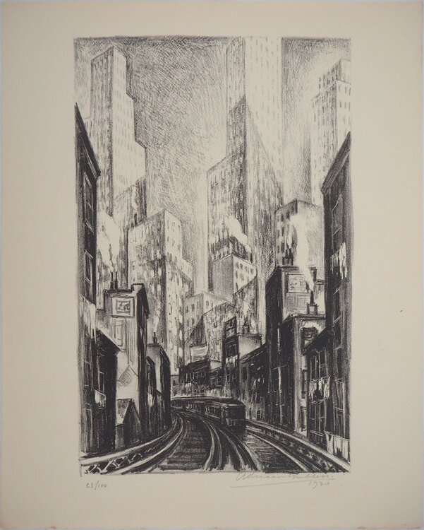 New York Bernard Buffet